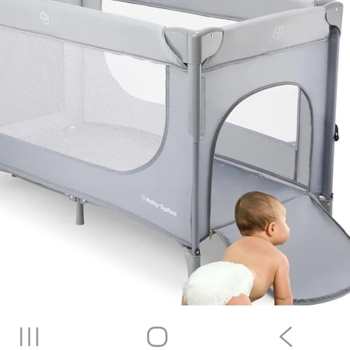 🛏️✨ Lettino con Fasciatoio, Materasso Extra e Set Lenzuola 👶💛 - 5