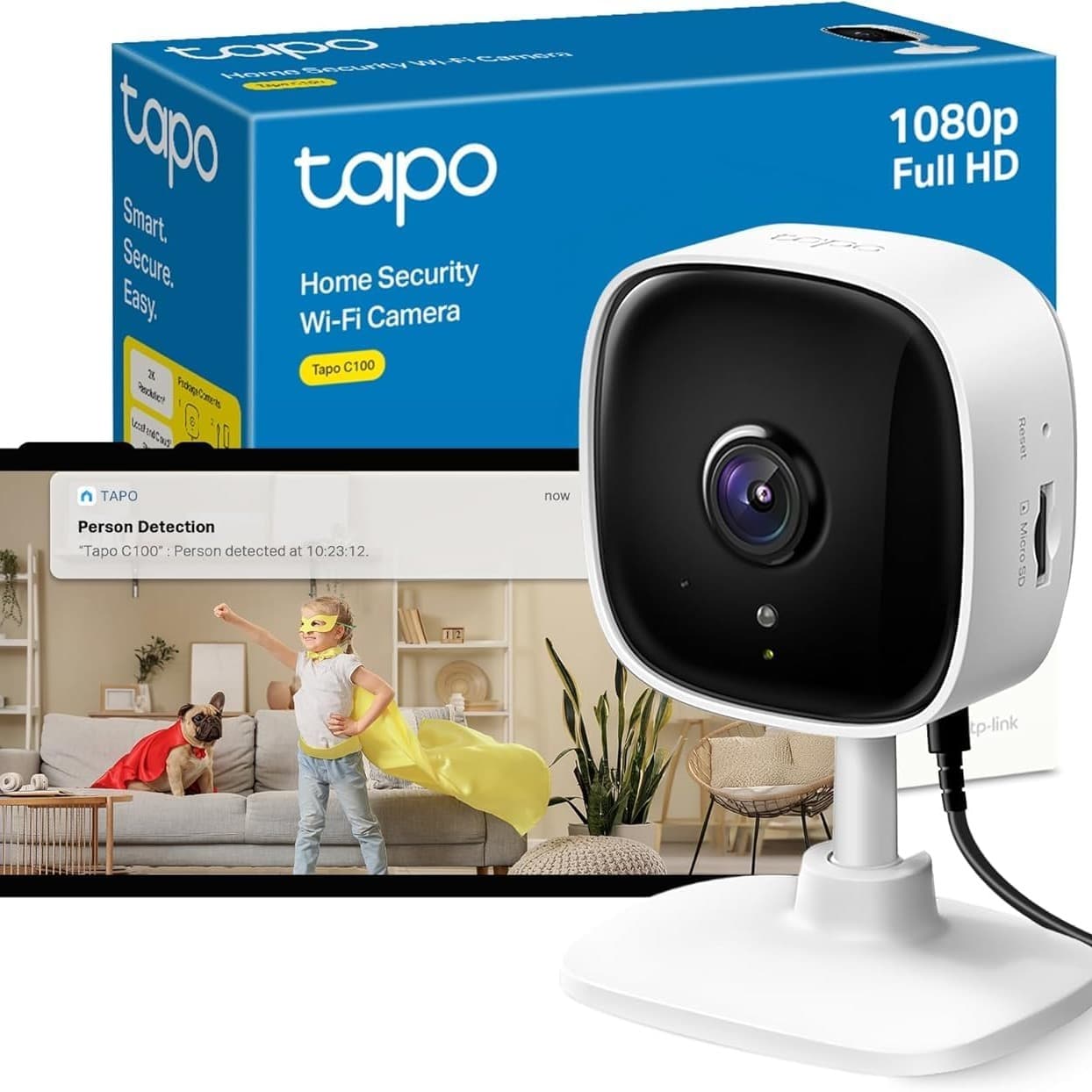 Baby Monitor Camera TP-Link Tapo C100 WLAN IP
