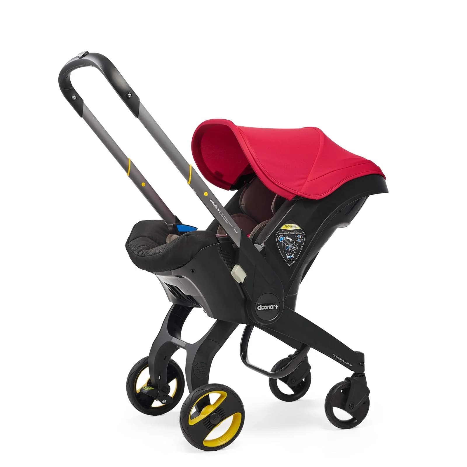Doona+ Next Generation Baby Stroller (Red)