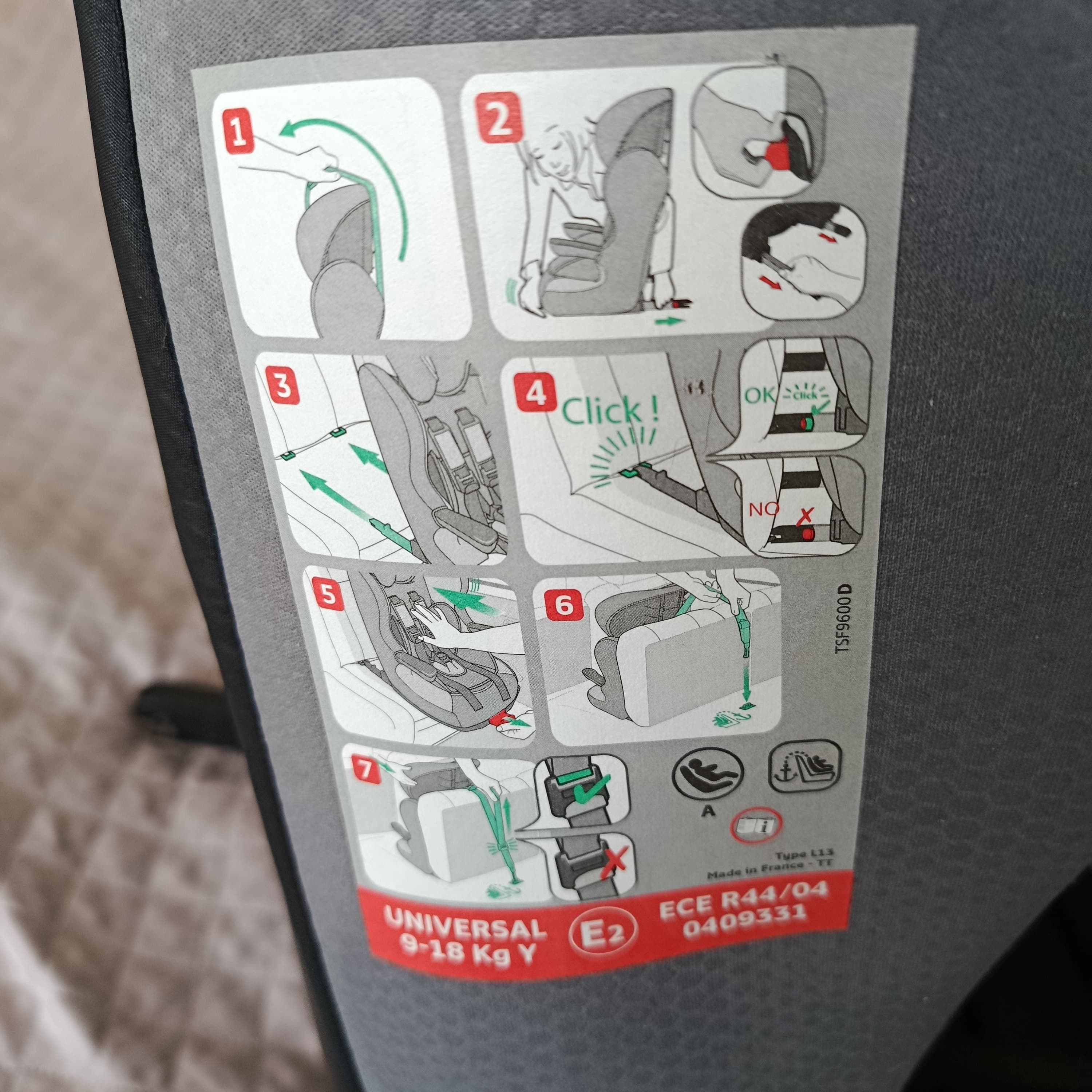 Car seat Baby Plus - 6