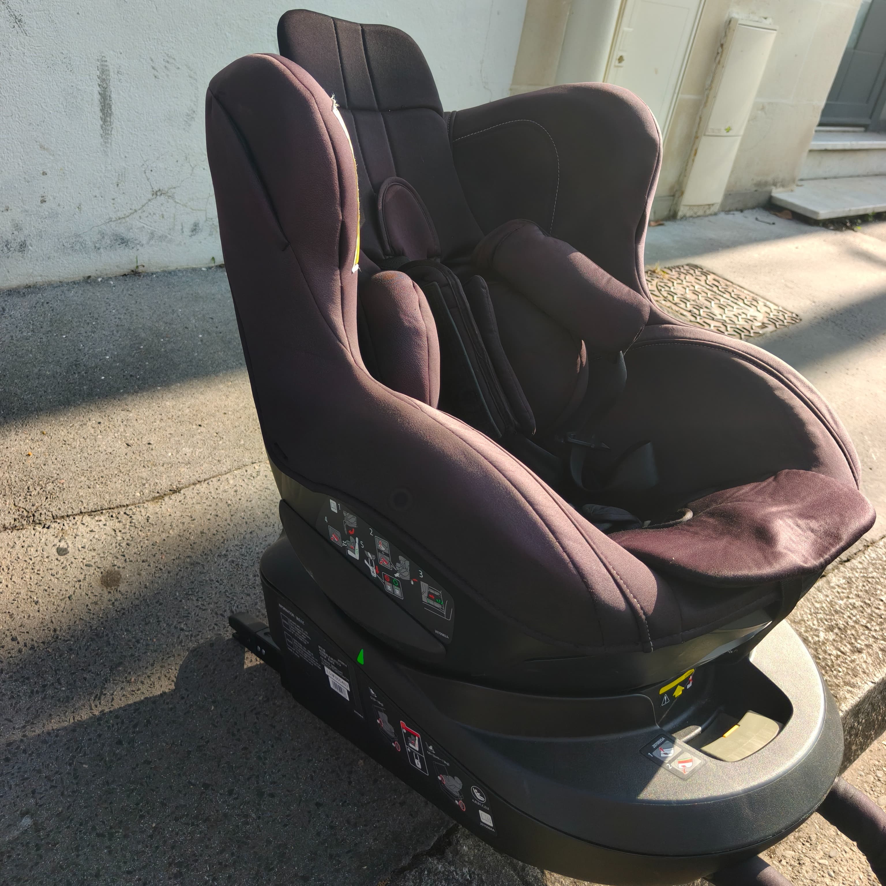 Seggiolino auto per bambini girevole a 360° - 2