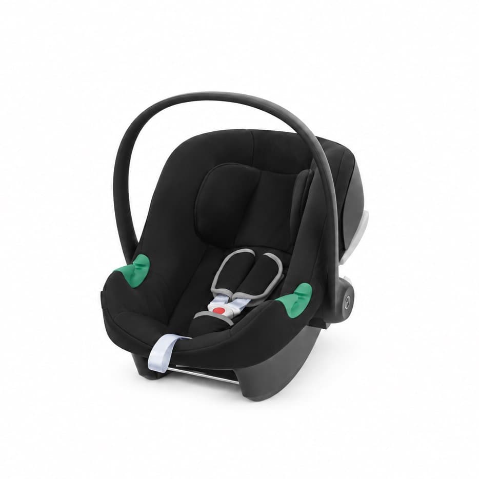 Seggiolino auto Cybex Aton B2 i-Size Cosy — Volcano Black - 3
