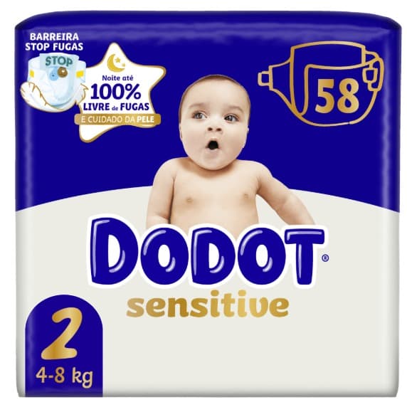 Diapers: Sensitive T2 (4-8kg)