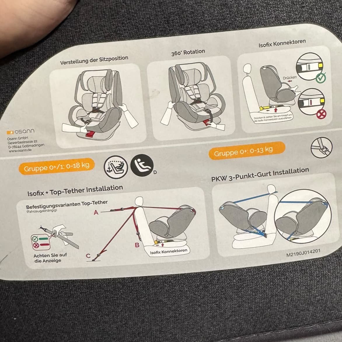 Seggiolino auto con isofix - 5