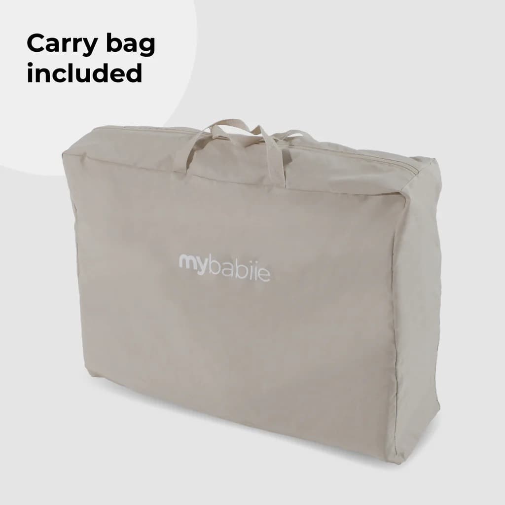 My Babiie MBTC2 - Lettino da viaggio, colore: Avorio - 2