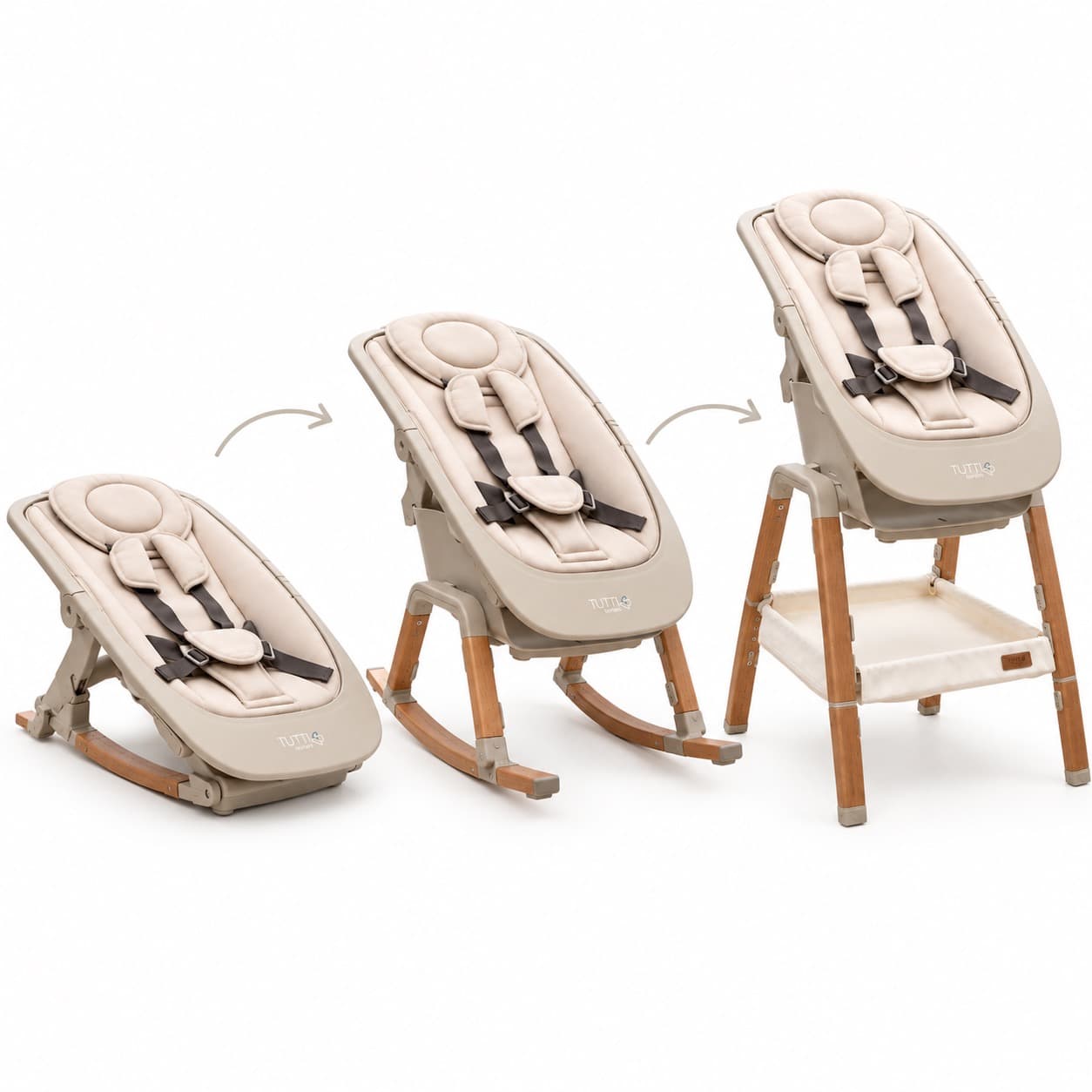 Tutti Bambini Adjustable Baby Rocker - 1