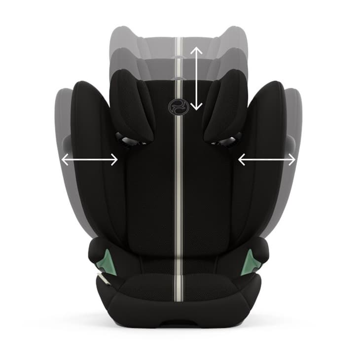 Seggiolino per bambini Cybex Solution G2 i-Fix Plus 100-150 cm Gold Moon Black (3-12 anni) - 2