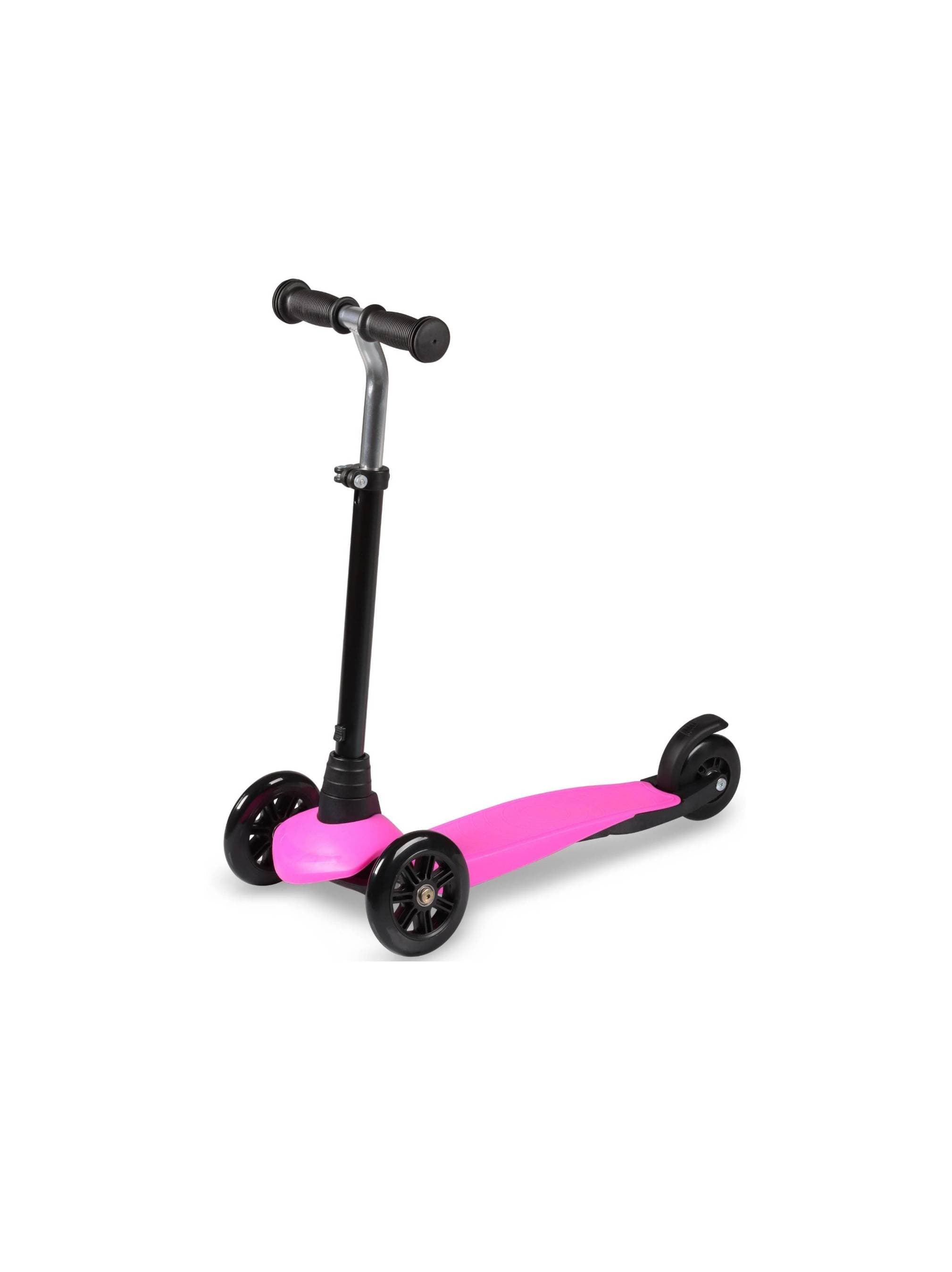 Scooter Decathlon rosa a 3 ruote