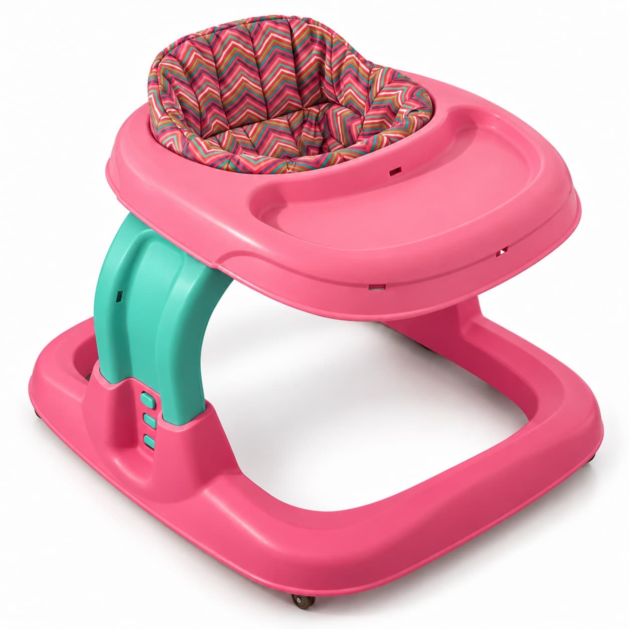 Safety 1st Baby Walker, rosa e verde acqua