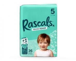 Rascals Premium Diapers sizes 2-6 - 2