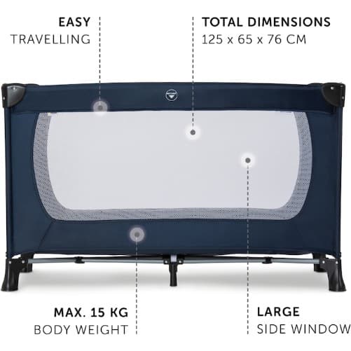 Lettino da viaggio Hauck (fino a 15 kg) - 2