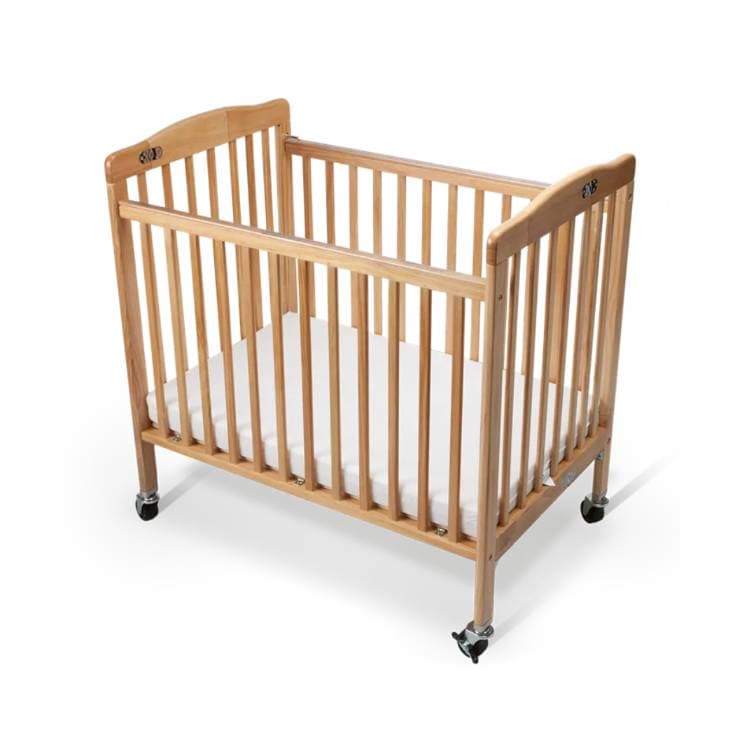 Bentley - Foldable Wooden Crib + Mattress