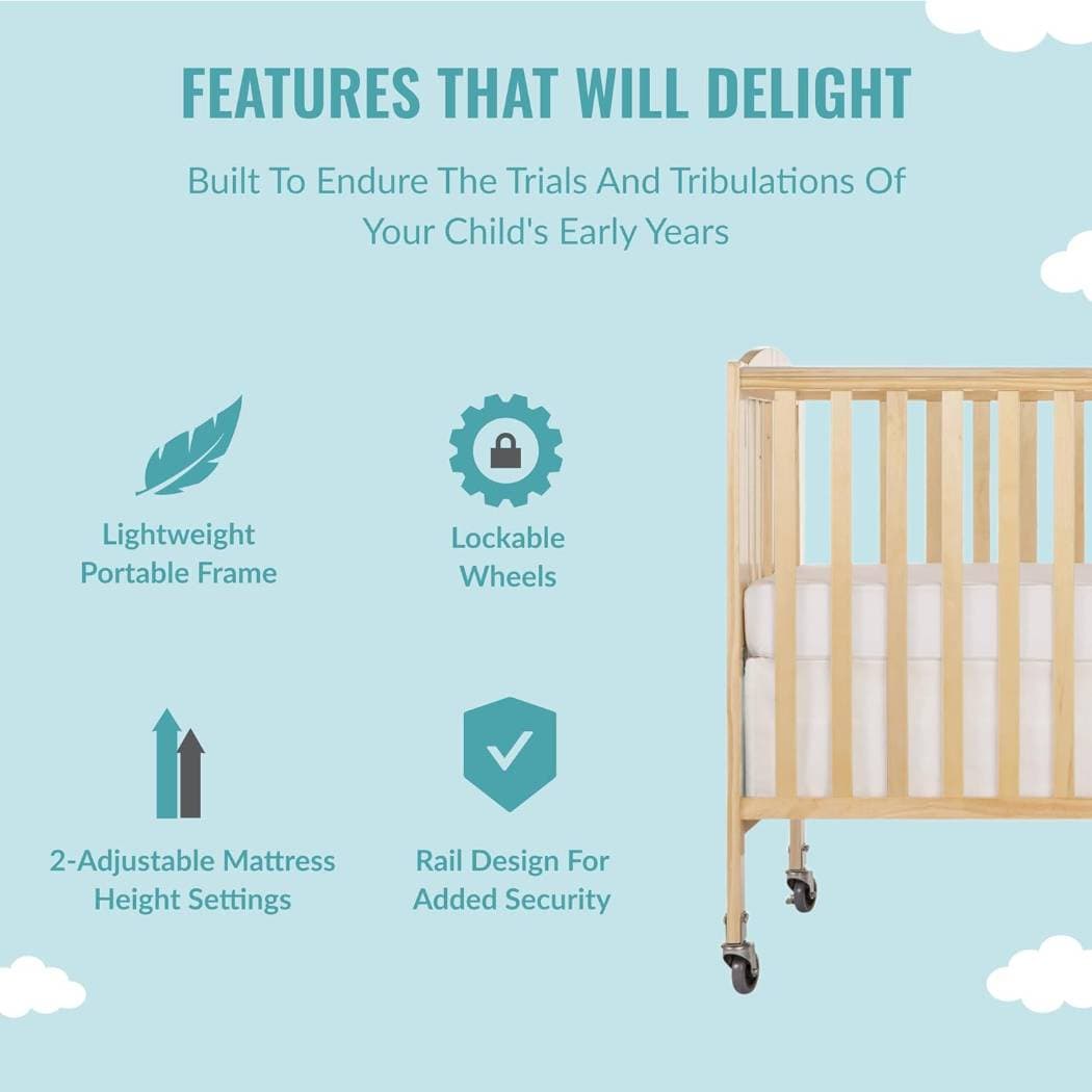 Full Size Portable Crib - 2