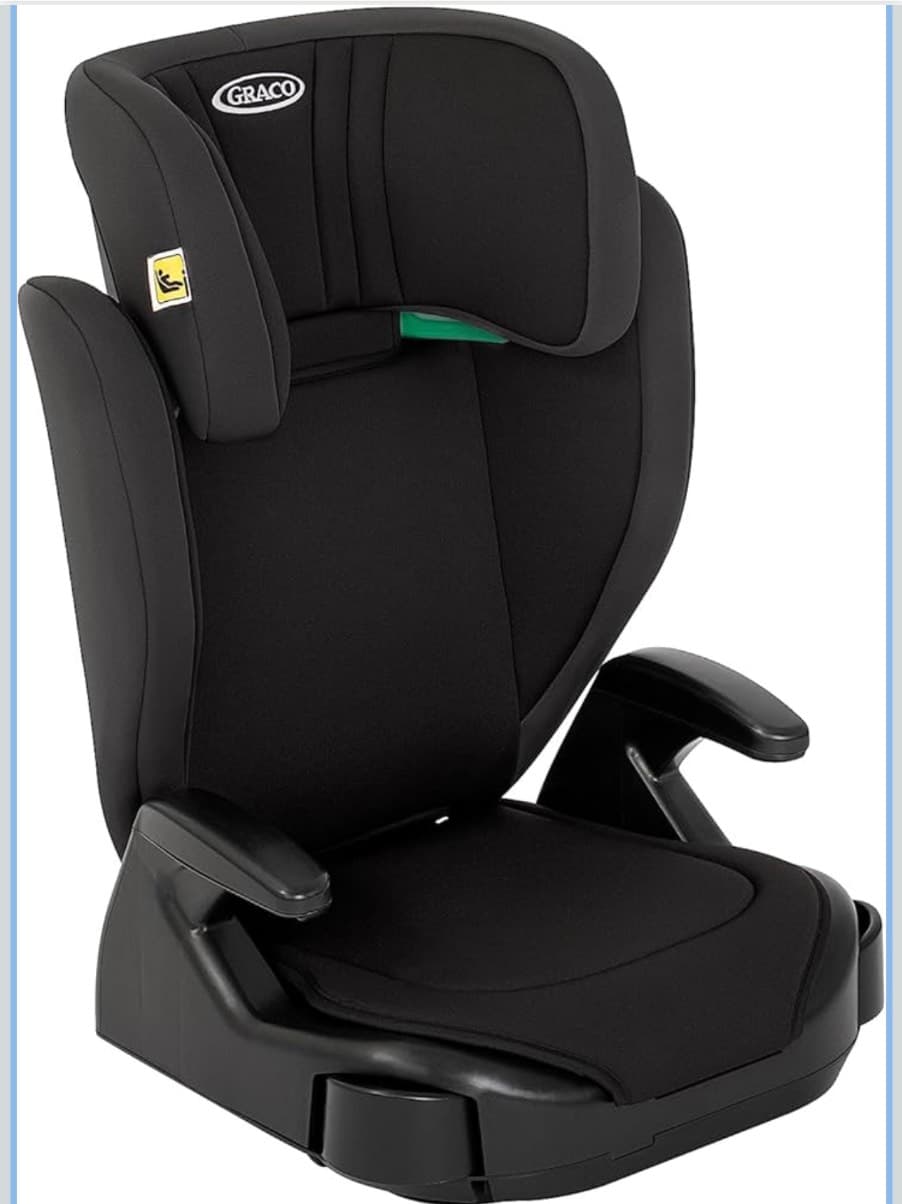 Child Seat, Booster Seat, Height Adjustable Armrests and Headrest - 2