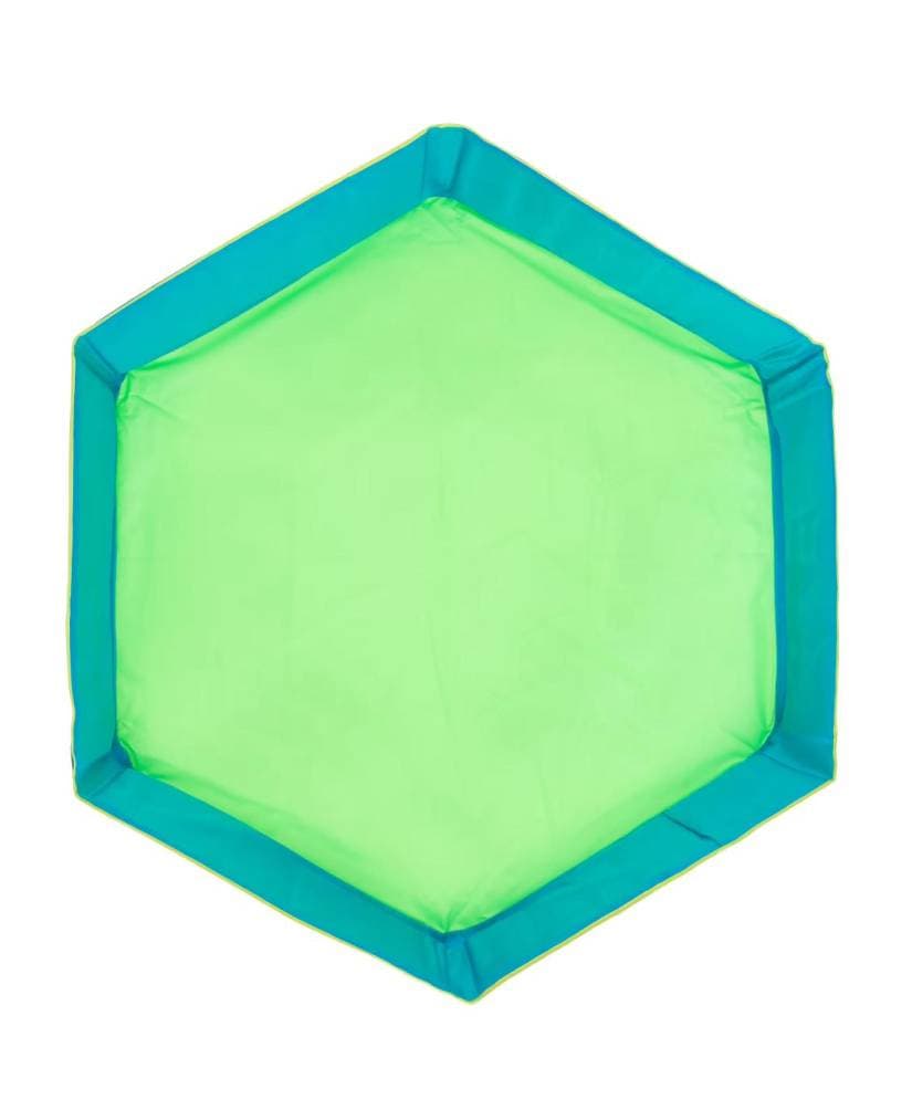 Piscina pieghevole TIDIPOOL azzurra 88,5 cm - 2