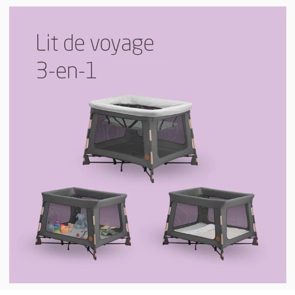Maxi-Cosi Swift 3-in-1 Travel Crib & Play Park