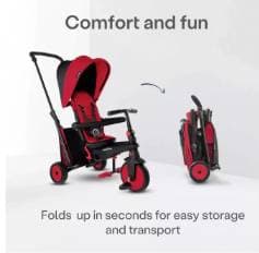 smarTrike® Dreirad »FoldingTrike STR3 - 3