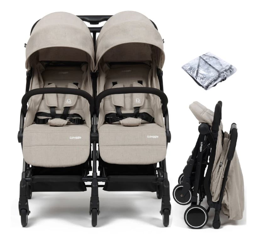Puggle City Traveller Double Stroller