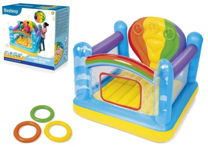 Lean Toys MINI Bouncy Castle (175x173x137 cm) - 2