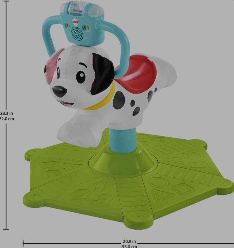 Bounce and Spin Puppy Toy