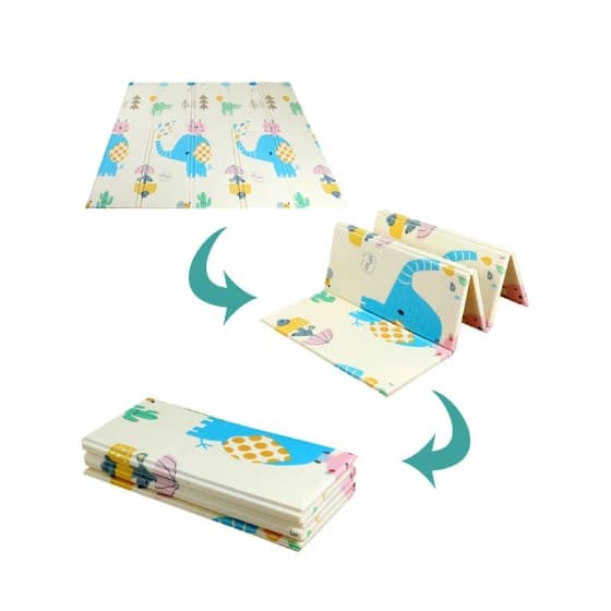 Foldable playmat mattress for babies - 1