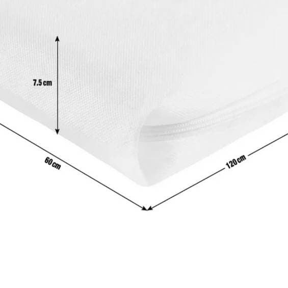 Travel cot foldable with extra mattress (Max 15 kg) - 4