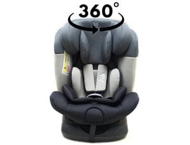 Seggiolino auto Zeli 360° Isofix 0-36 kg Gruppo 0+/1/2/3 (rivolto all'indietro e in avanti) - 2