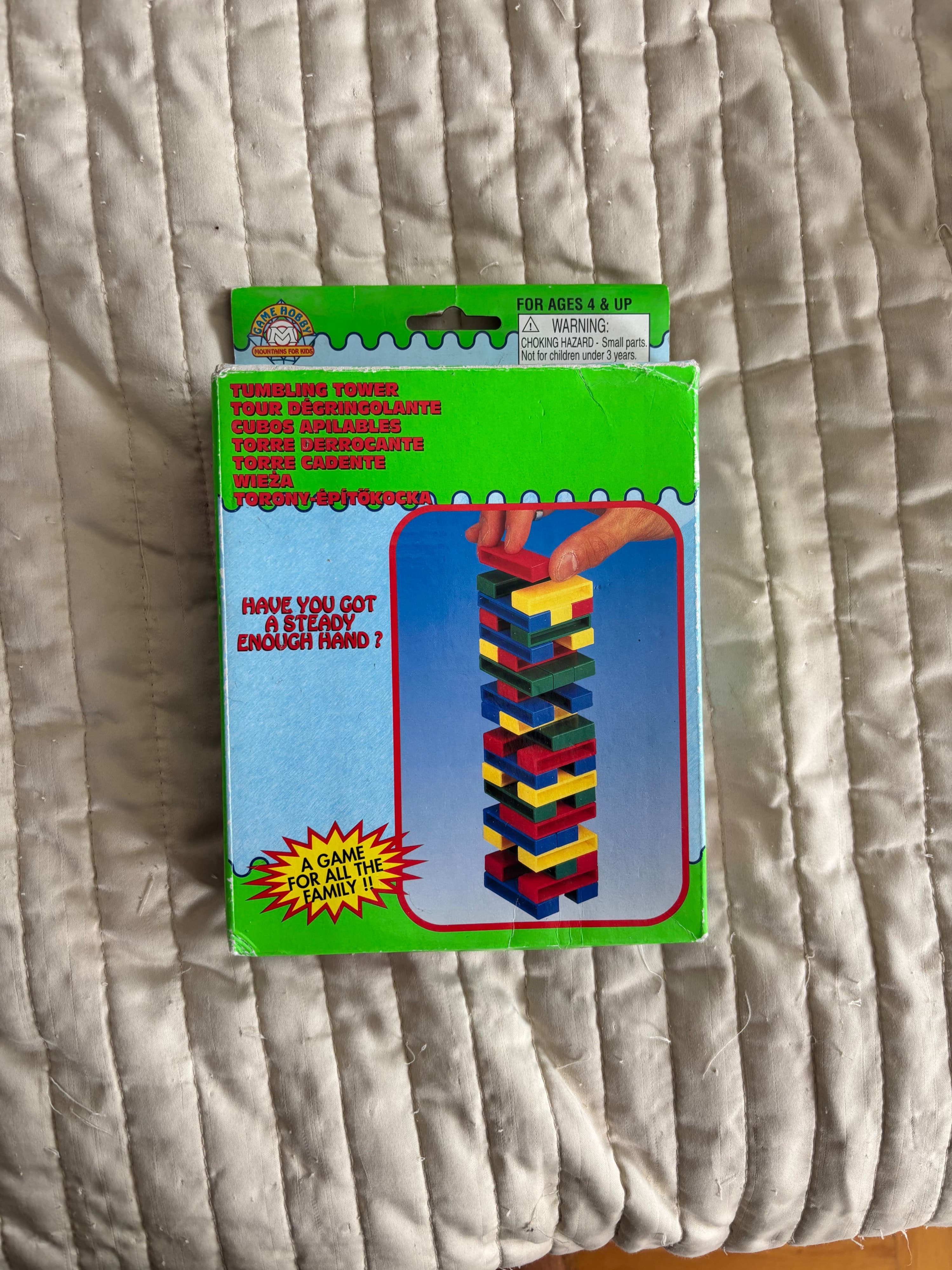 Tumbling tower (Jenga) 4+