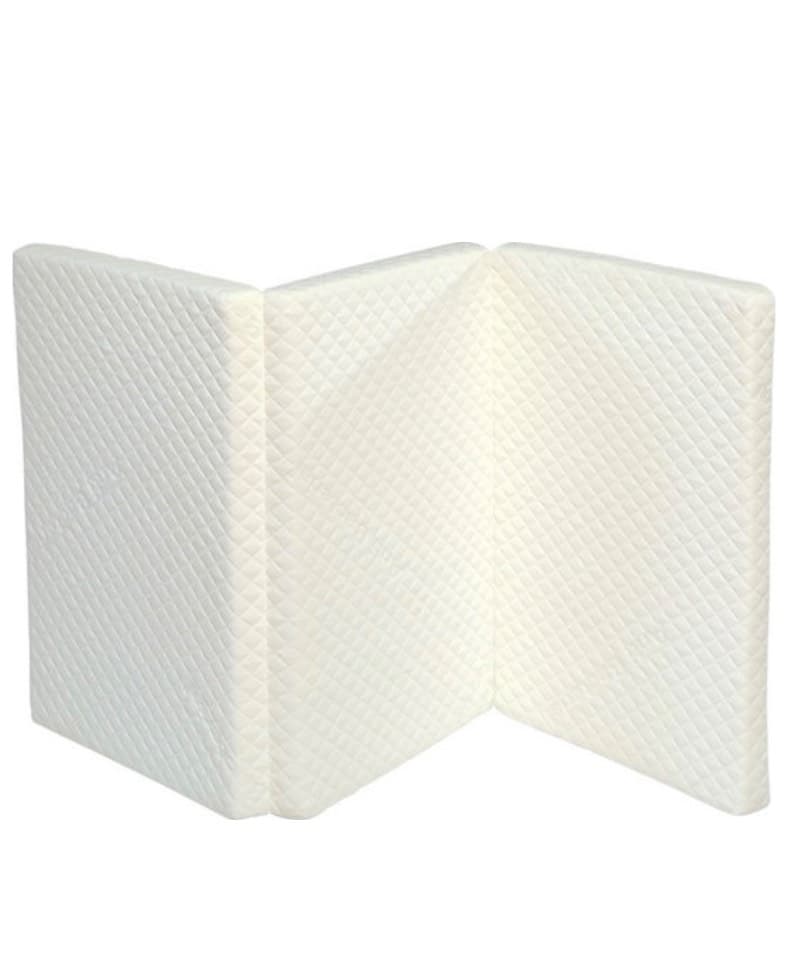 Travel bed mattress