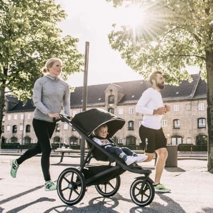 Passeggino da jogging Thule Urban Glide 2, peso massimo di 75 libbre - 2