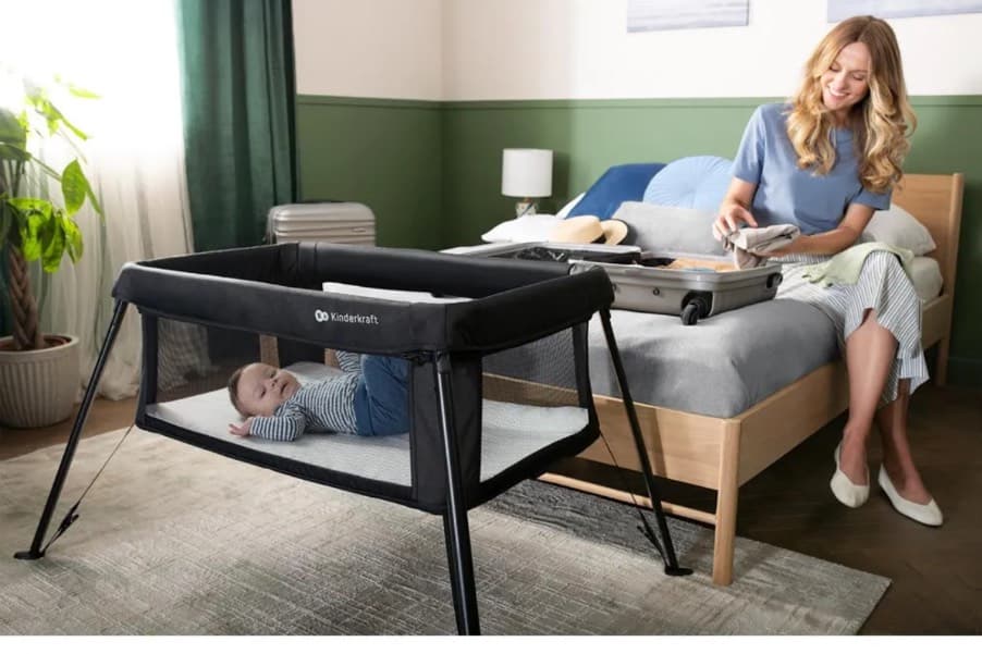 3 in 1 super stylish Travel cot (kinderkraft) - 3