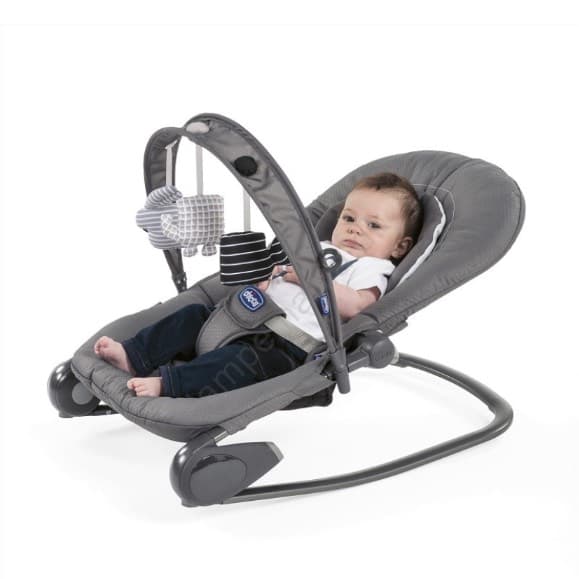 Chicco Bouncer Hoopla/Grigio con giocattoli - 3