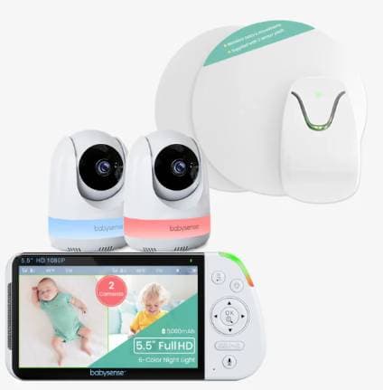 Babysense Video Monitor per neonati e respirazione - 2