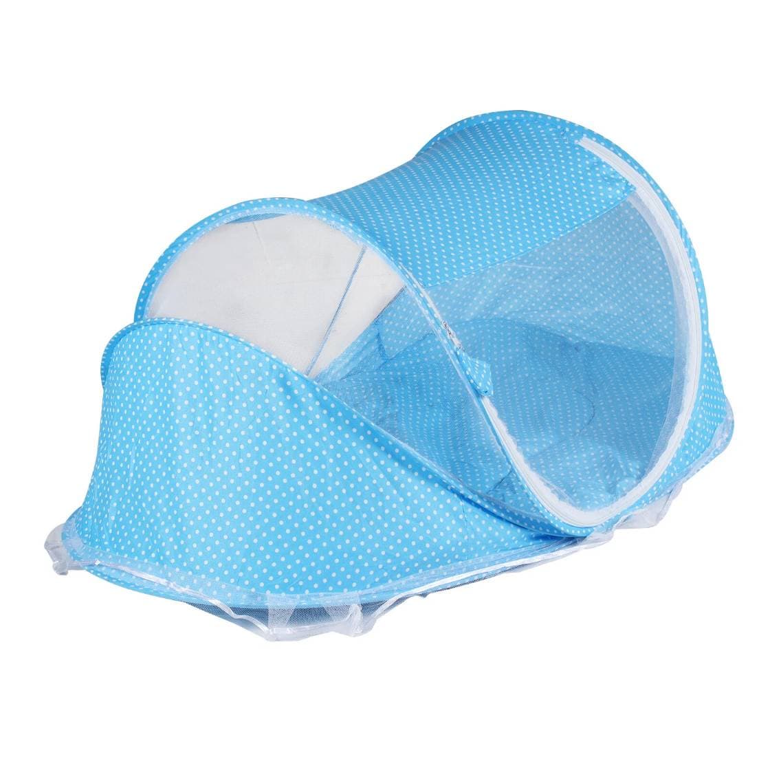 Mosquito Net Canopy Bed Summer Camping Travel Cot Tent Crib Pillow Foldable Baby
