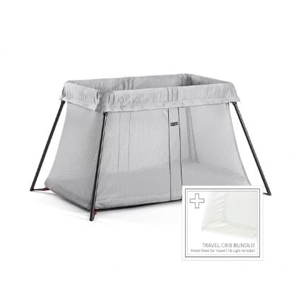 BABYBJORN Travel Crib + Sheet 0-3+ Years Old - 2