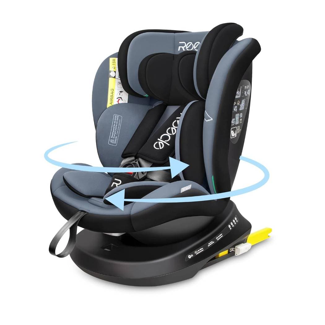 Asiento infantil Reecle i-Size giratorio 360°, de 0 a 12 años