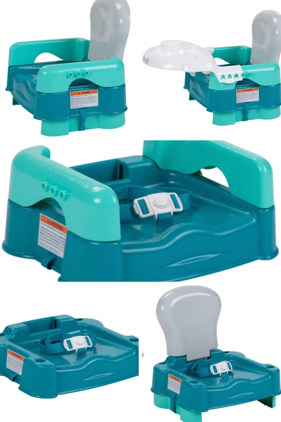 Seggiolino rialzato Safety 1st Sit, Snack & Go - Verde - 2