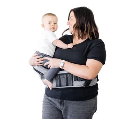 Tushbaby - Safety-Certified Hip Seat Baby Carrier up to 44lbs