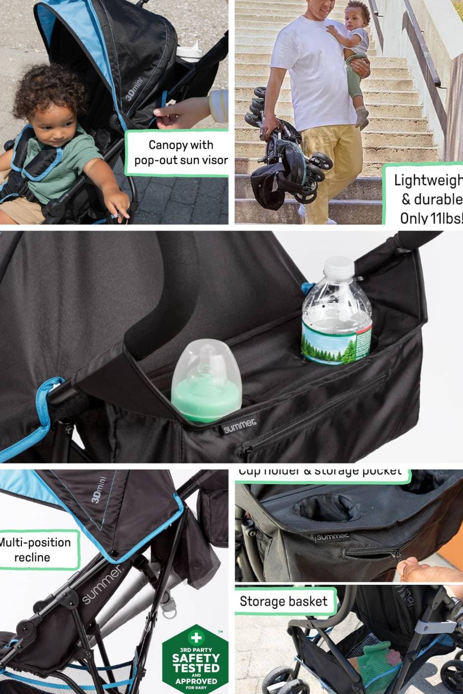 Passeggino Summer by INGENUITY 3D Mini Convenience - 2