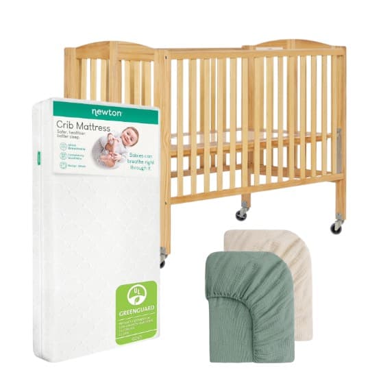 Full Size Crib + Newton Mattress