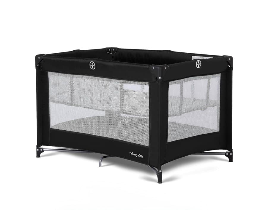 Portable crib with bassinet