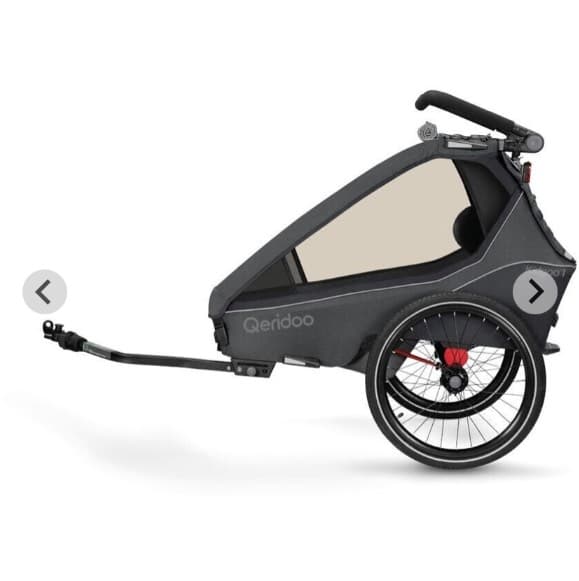 Rimorchio/passeggino per bici Qeridoo Kidgoo 1 - 2