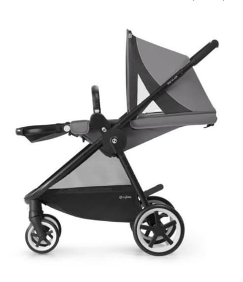 Cybex Iris M-Air denim stroller/pram for kids, color blue - 2