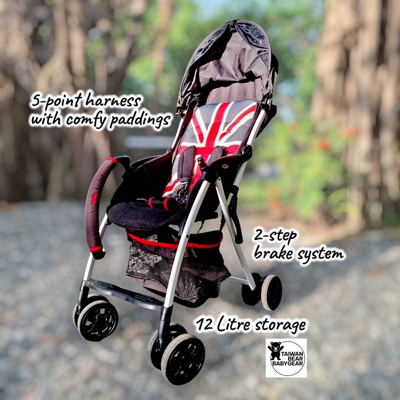 Aprica Light Weight Stroller (max 15kg/36mo) - 2
