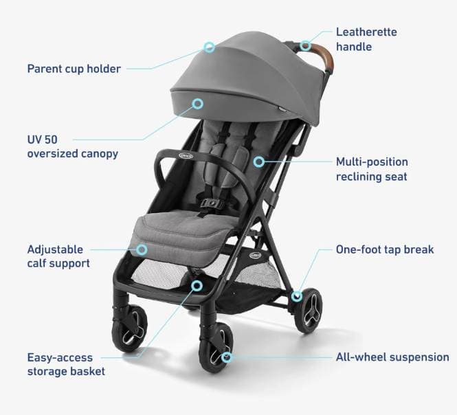 Passeggino compatto Graco Ready2Jet - 2