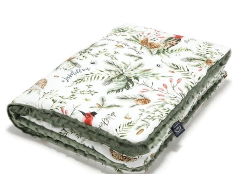 La Millou blanket (forest themed)