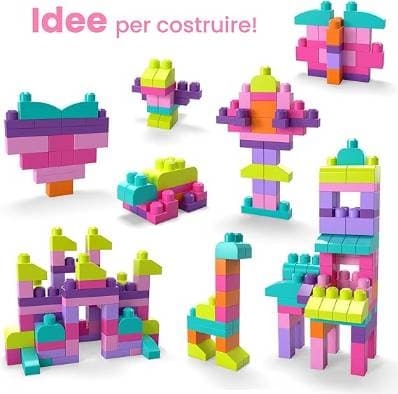 MEGA Bloks - Big Building Bricks Bag Ecological Bag Building Blocks - 2