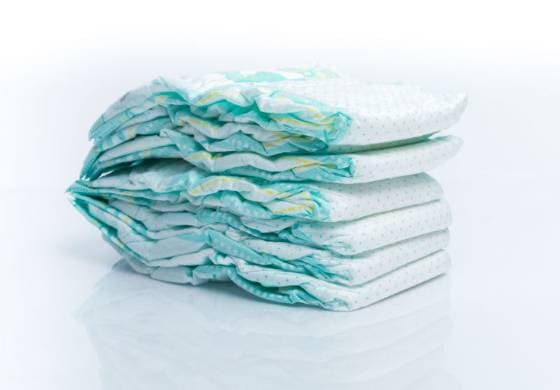 Arrival Package - Diapers and wet wipes - to your babies size
