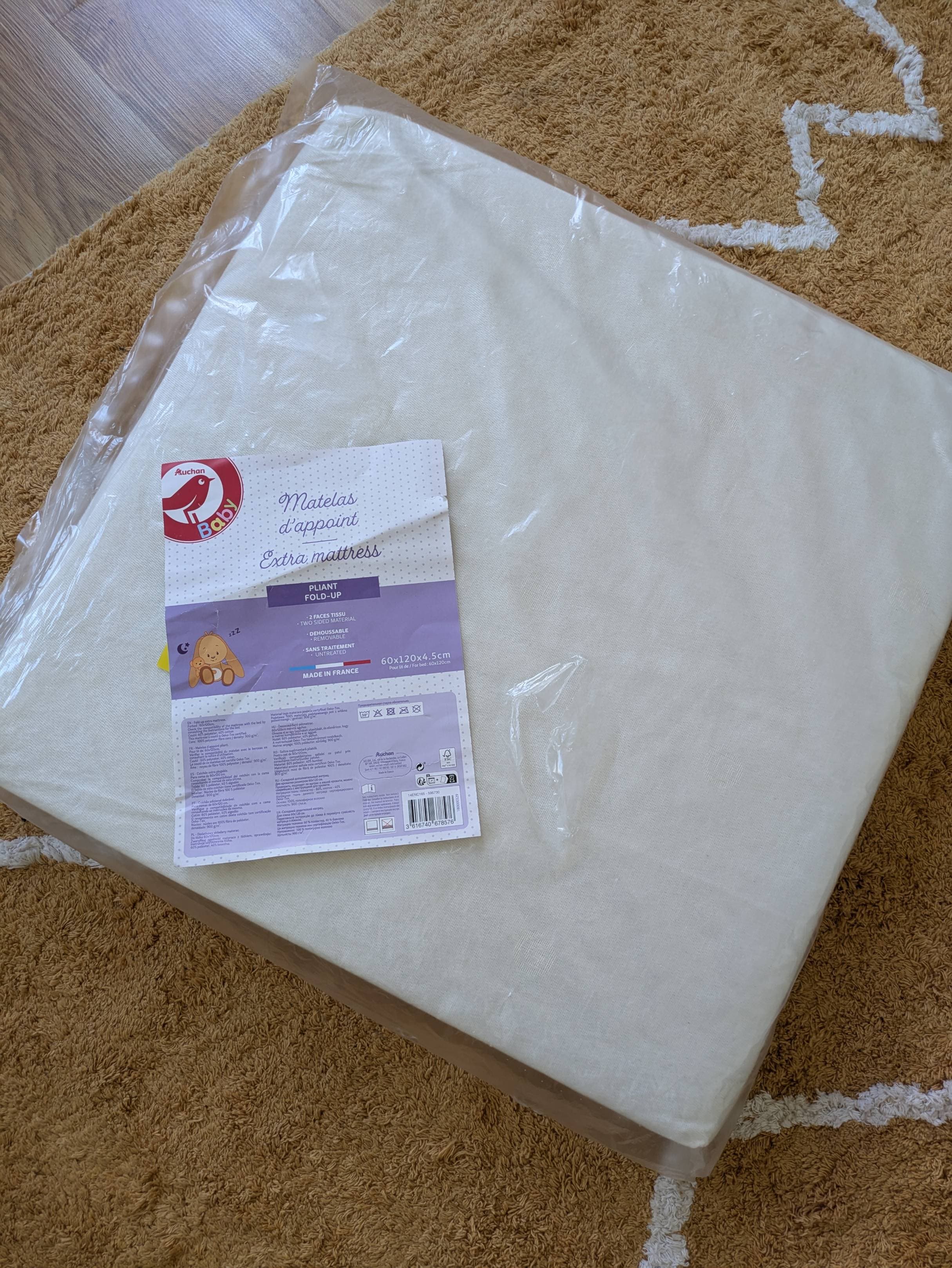 Travel Cot + ExtraMattress (portable) - 3