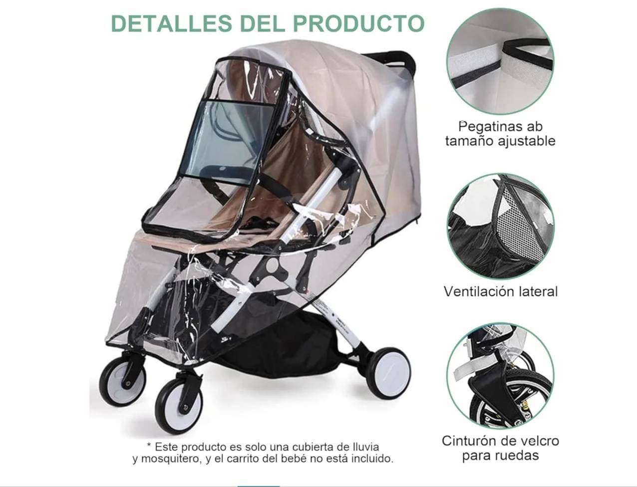 Protector para la lluvia para carreola